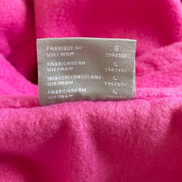 NWOT Columbia Girl's Benton Springs Fleece Jacket Full Zip, Pink Ice, Size L - Picture 6 of 9